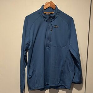 Orvis Men's Deep Blue Quarter-Zip Jacket